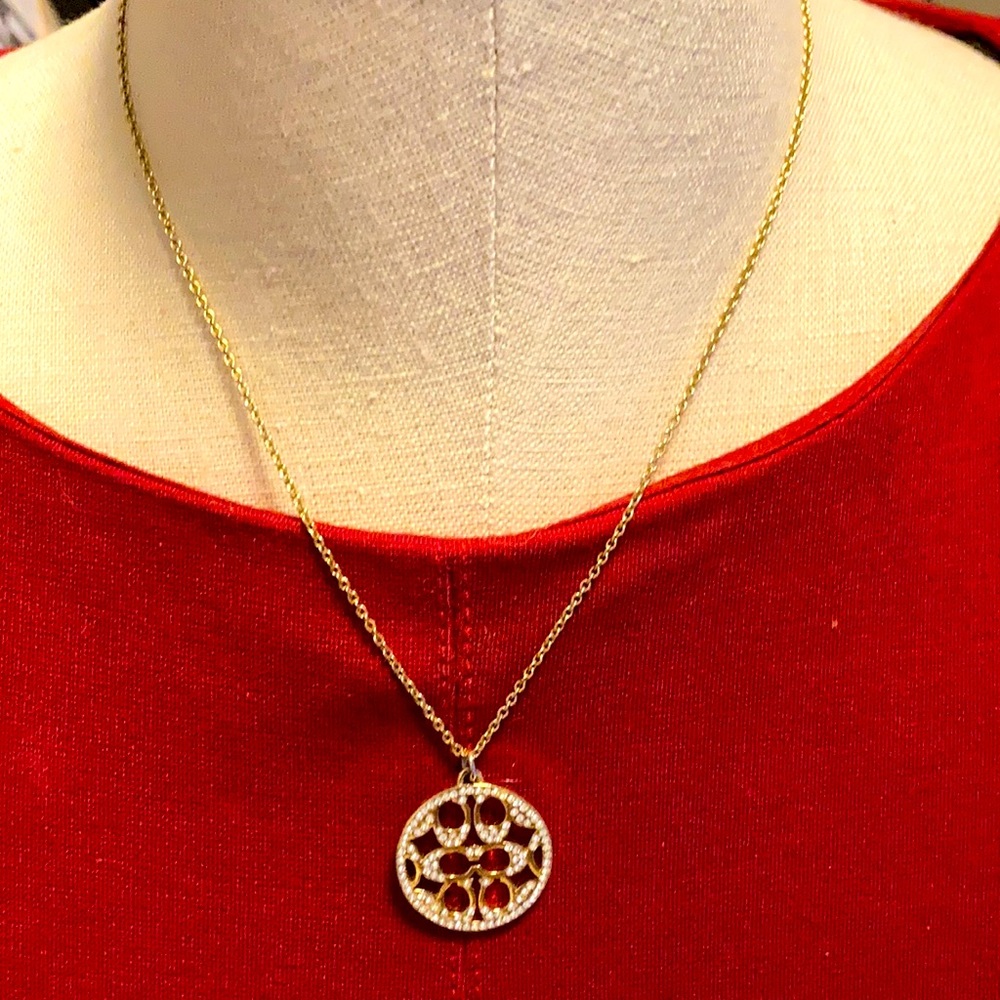 Coach Signature C Gold Necklace